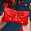 Chinese Style Brocade Red Envelope HongBao Traditional New Year Money Bag Blessing Bronzing Wedding Money Envelope Wedding Party