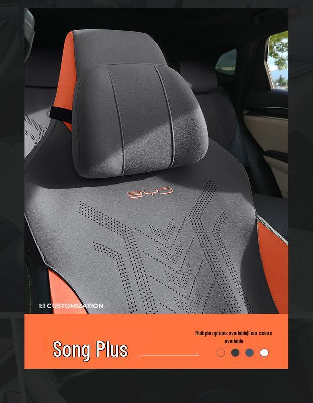 BYD Song Pro Suede Car Seat Cushion - Universal for All Seasons