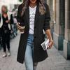 Nuovo Cappotto da Donna in Lana Autunno e Inverno Cappotto Nizi