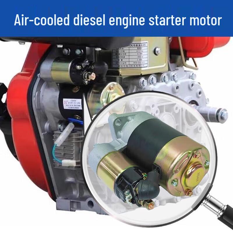 24V Universal Electric Starter Motor for Air-cooled Diesel Engines