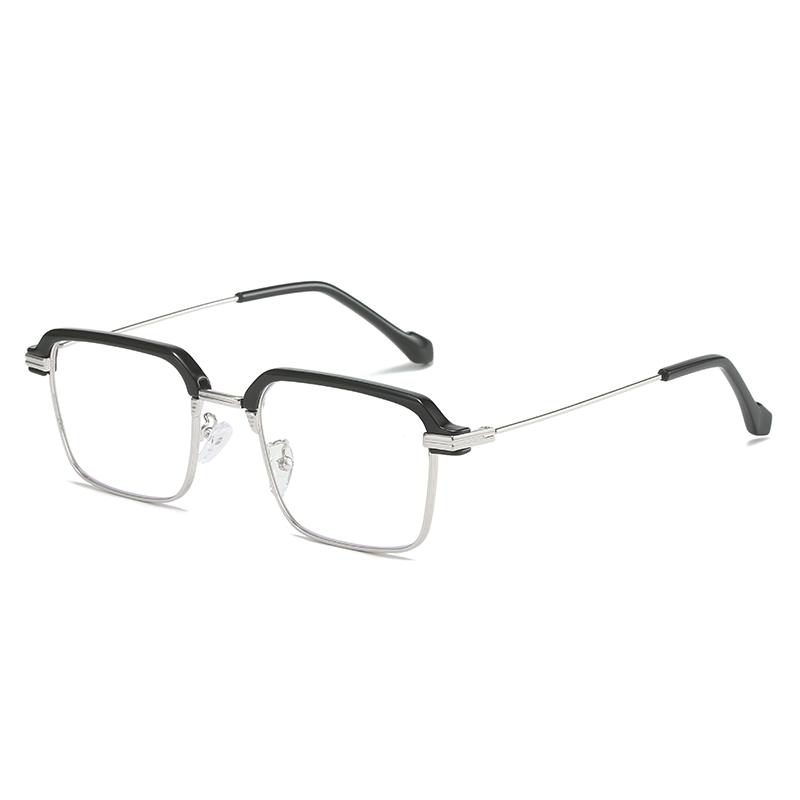 TY200 Metal Squared Frame Presbyopia Minus 250 Supplier Glasses Women Corrective Eyeglasses Flexible Reading Glasses