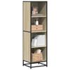 VidaXL Bookcase Sonoma Oak 40x35x139 Cm Engineered Wood, Bookcase, Room Divider, Divider, Cabinet of 849125