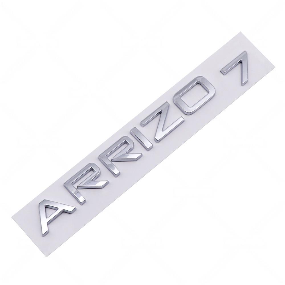 3D ABS ARRIZO / 3 / 5 / 7 / 8 GX / EX Logo Znak Nálepka Zadní Kufr Auta Znak Nálepka Vysoce Kvalitní Automobilové Vnější Doplňky