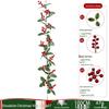 Red Berry Christmas Vine Home Decoration - Festive Party Garland