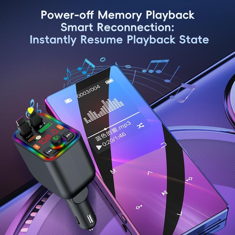 Lossless Music Playback Navigation-Compatible Hands-Free Calling Device Car Audio Receiver Bluetooth Headunit