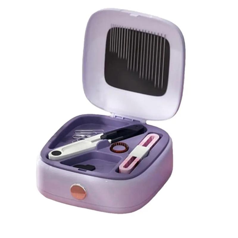 

M-Modern-Thread And Needle Kit Magnetic Needle Thread Box With 16 Colors Of Sewing Thread 20 Needles Portable Double Layer