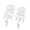Gilded Sun Moon Tassel Earrings, Retro Astrology Embossed Niche Women Ear Ornaments
