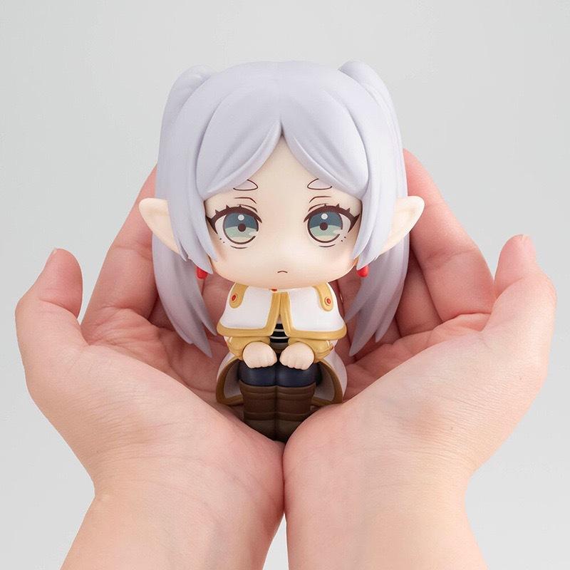 10cm Q Version Frieren At The Funeral Animation Peripherals Cute Cartoon Figure Doll Car Scenery Decoration Festival Gifts Toys