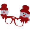 Snowman Christmas Glasses