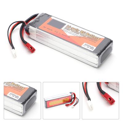 11.1V 5000mAh 3S 40C Lipo Pil Paketi T Fişli RC Pil RC Araba Tekne Helikopter İHA'lar için