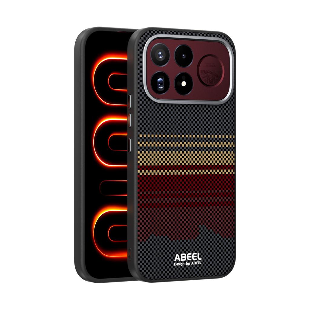 Kevlar Carbon Fiber Texture Magnetic Phone Case for Xiaomi Poco F9 Ultra F8 Pro K100 Pro MAX Hard Shockproof Anti Scratch Protective Cover