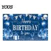 Birthday Celebration Banner Happy Backdrop, Party Photo Background Cloth for Celebration, Decorative Bunting Flag Decor Kids Women, Supplies