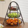 3 Tiers Fruit Storage Basket Multifunctional Home Decor Desktop Tray