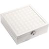 Elegant Style Leather Jewelry Box With Large Capacity For Home Organization And Gift Giving