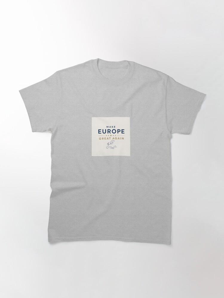 Europe Make Europe Great Again | Minimalist European Design Classic T-Shirt