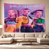 Huntrx Cyberpunk Fashion Large Size Wall Tapestry, Room Aesthetic Decor for Living Room Party Background,Perfect Gift
