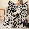 Lightweight Flannel Throw Blanket Soft, Skin-Friendly, Warm Decorative Blanket for Home Casual Use, Perfect for Christmas & Halloween