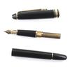 Great MONTBLANC fountain pen Meisterstück Classic white star black 14K mens Used