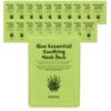 SIDMOOL Aloe Essential Soothing Mask Pack 10 Sheets Aloe Vera 3% Lyocell Facial Sheet Mask with Hyaluronic Acid Collagen & Ferment Ingredients