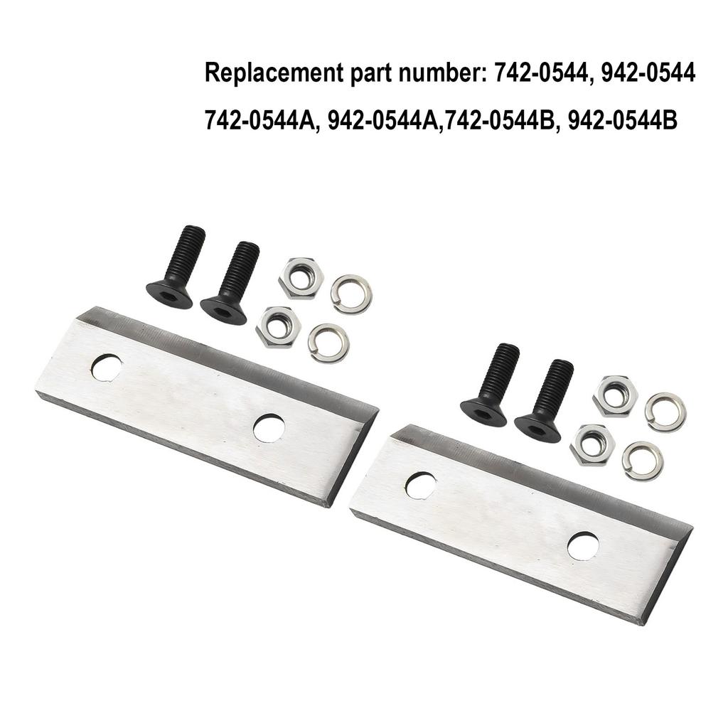 Chipper Blade Shredder Blades None - Long-lasting 781-0490 And Efficient High-Quality Shredder Replacement Part
