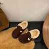 Birkenstocks velvet warm winter new Doudou shoes French Birkenstocks wool cotton shoes
