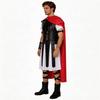 Halloween Roman Warrior Costume Medieval Knight Cosplay Outfit Egyptian Soldier Armor Set Men's Party Theater Clothing