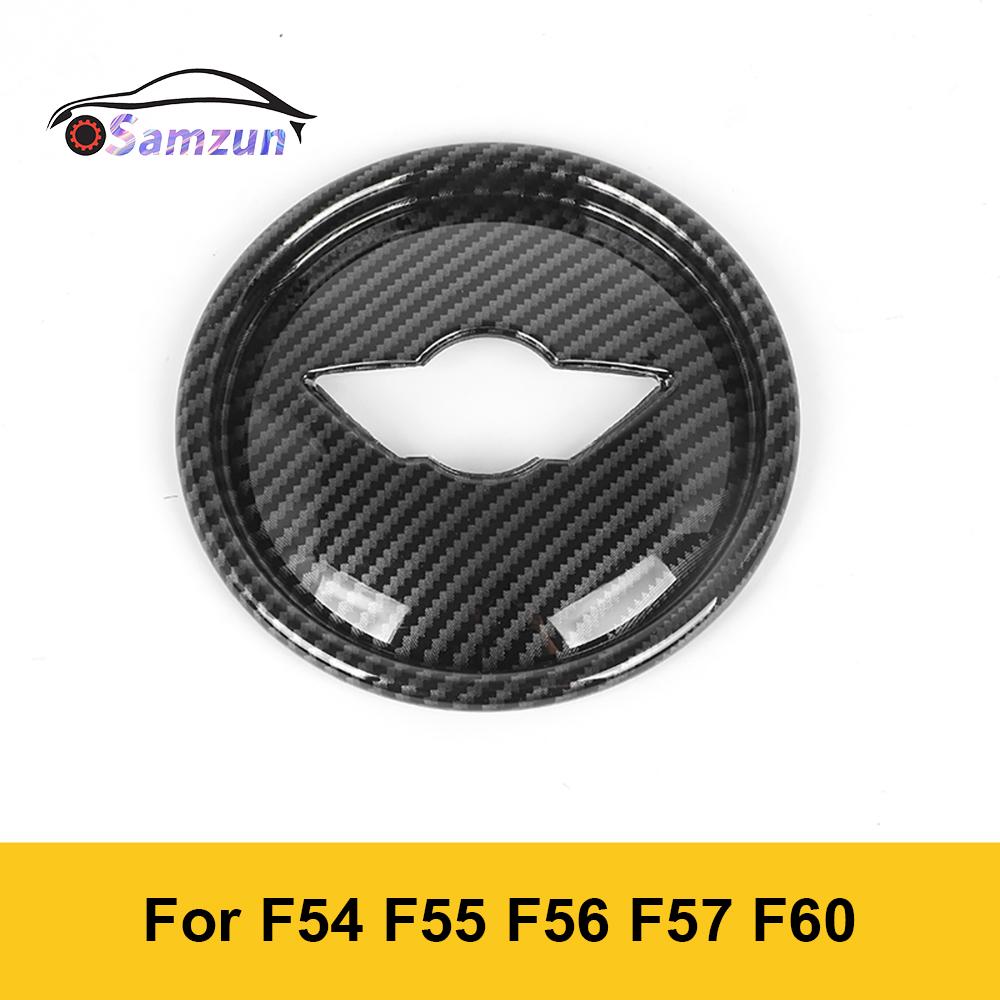 For MINI Cooper F55 F56 F57 Countryman F60 F54 Car Steering Wheel Center Cover Panel Styling Sticker Car Interior Accessories