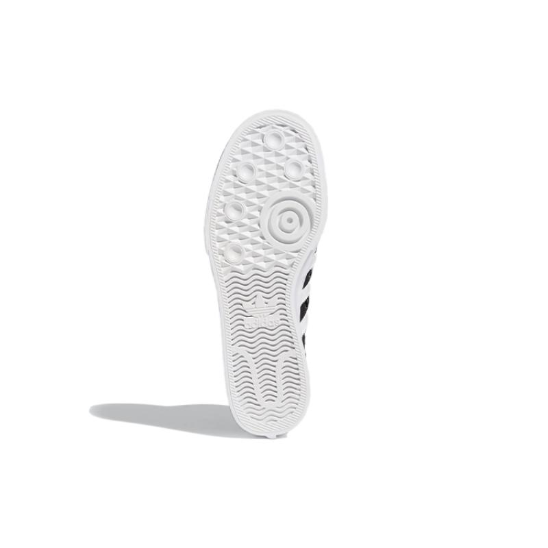 Adidas Women's Nizza Platform Mid 'Core Black White' Women's Sneakers FY2783