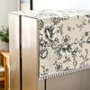 70X170cm Cotton Linen Multi Functional Refrigerator Dust Cover