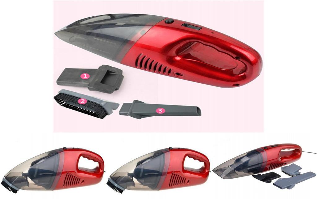 Car Vacuum Cleaner With 120w Power Dry Wet Usb Charging For Vehicle Interior Cleaning