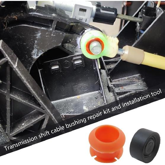 Upgraded Version 2 Pack Upgraded Transmission Gear Shift Cable Bushing Repair Kit for Hyundai Kia Nissan Toyota Honda Lexus Mazda Mitsubishi Pontiac