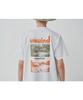 Snow Peak Unwind T-Shirt, Size L, White, TS-25SU105, Perfect for Festivals, Camping, and Outdoor Activities