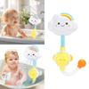 Toy Baby Bath Rainbow Cloud Spray Water Shower Tub Faucet Bathroom Gift Kids