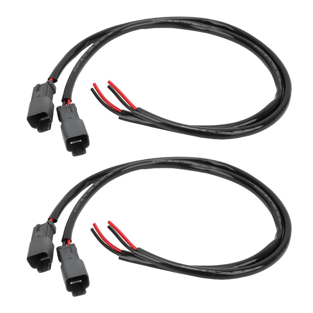 2pcs Wire Harness Connectors 2 Pin Waterproof Electrical Connectors for Industrial Equipment Bicycles Vehicles 750V