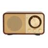 Retro Holz Bluetooth Lautsprecher Klare Klangqualität Mini Tragbarer Kabelloser Vintage Holz Lautsprecher für Cafés Restaurants