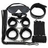 Sex Toy Kit Bondage Restraints Set Adult Toys Sex Toys Anal Plug Handcuffs Whip Gag Kits Sex Toys for Couples