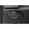 Car Headlight Switch Control Frame Cover For Ford F-150 2015- Bright Black