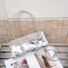 Cowhide Shoulder Bag, Fashionable and Practical Horizontal Square Commuter Bag, Crossbody Tote