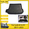 Rear Boot Cargo Box For Lynk & Co 01 CX11 2017~ Car Trunk Mats Accsesories Luggage Pad FLoor EVA Protective Carpet