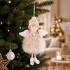 Partyzubehör Niedliche Plüsch-Engelsfigur Weihnachtsdekoration Kleine Fee Dekoration Anhänger