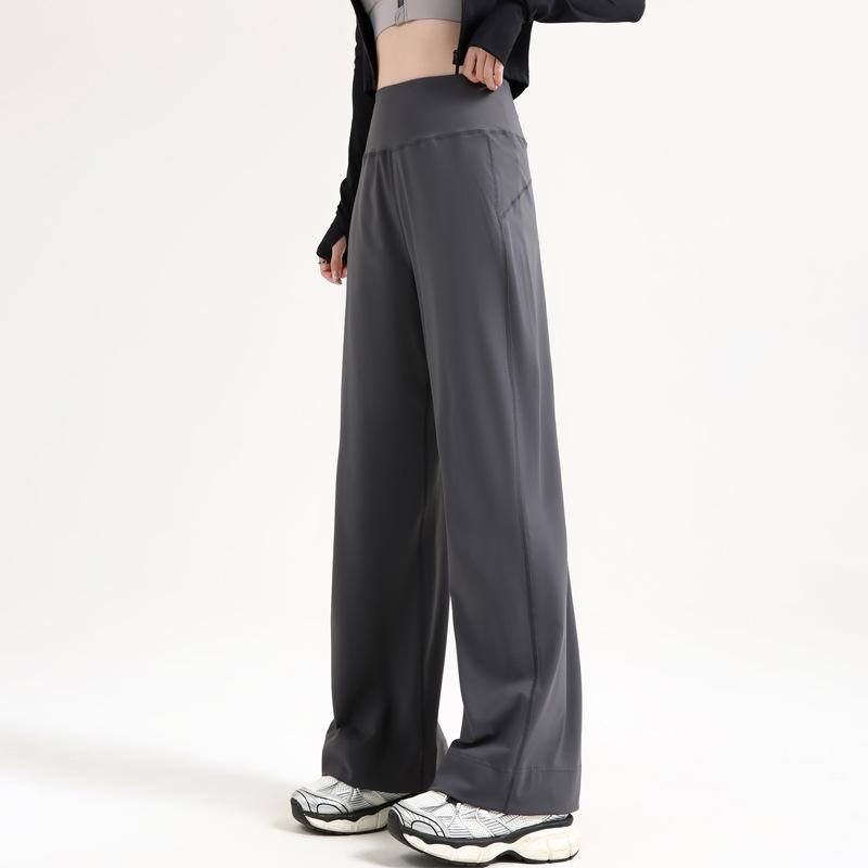 Tall Women's Wide-Leg Flowy Yoga Pants - Slimming, Casual, Fitness & Running