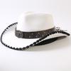 Popular European and American Classic Retro Western Cowboy Hats, Men's and Women's Fashion High-end Peach Heart Top Hats