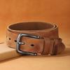 Meier [first Layer Cowhide Belt] Men's Pin Buckle Belt Retrocasual Belt Genuine Leather Belt