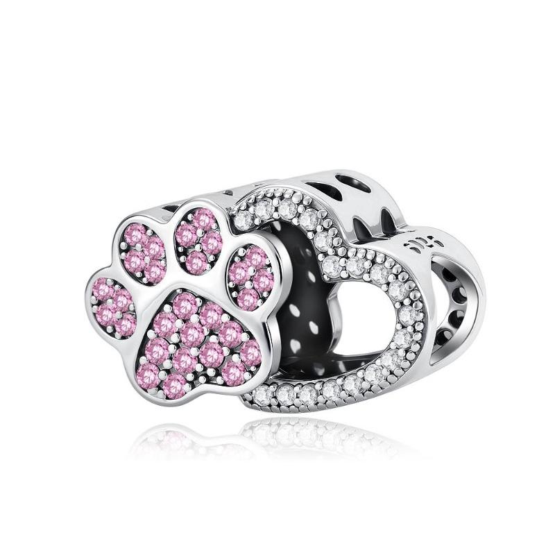 Neueste Kupfer Hund Katze Schnecke Einhorn Pinguin Niedliche Haustier Serie DIY Anhänger Passend für Original Armbänder Schmuck Geschenke für Mädchen