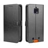 Para Oukitel WP6 Funda tipo cartera con soporte y ranuras para tarjetas – Funda de cuero con tapa resistente a golpes, polvo y uso intensivo de negocios