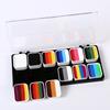 Face Paint Kit Water Activated Colors Set Professional Split Cakes Paint Palette Set with 2 Brush Safe Non Face and Body Painting Makeup Facepaints