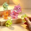 Błyszcząca Piłeczka Antystresowa Mini Kształt Jednorożca Miękka Zabawka Squishy Miękka Maltodekstryna Sensoryczna Zabawka Fidget Piłeczka Antystresowa dla Dorosłych i Prezenty na Imprezę