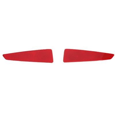 1 Pair Rear Bumper Reflectors Driver and Passenger Side Enhanced Visibility 8191048050 Replacement