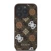 Guess Guhmp16Lp4Pwpw Iphone 16 Pro6.3 Brązowy/Brown Hardcase Peony On 4G Background Magsafe