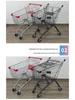 European Shopping Cart for Supermarkets, Malls, and Grocery Stores